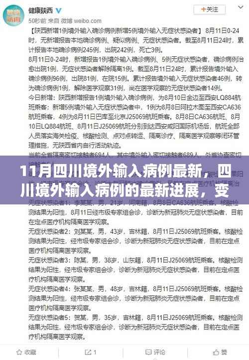 四川境外输入病例最新进展,变化中的自信与励志故事