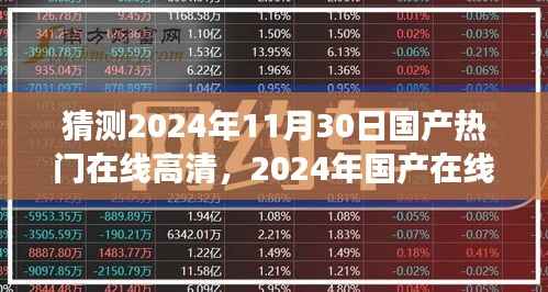 2024年国产在线高清影视展望,时代印记与未来畅想