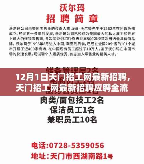 天门招工网最新招聘指南,从初学者到进阶用户的全流程应聘攻略(12月1日更新)