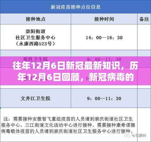 往年12月6日新冠最新知识,历年12月6日回顾,新冠病毒的最新知识及其时代影响