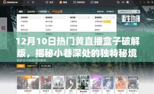 揭秘黄直播盒子破解版背后的独特秘境,特色小店探秘之旅