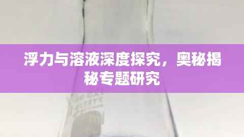 浮力与溶液深度探究,奥秘揭秘专题研究