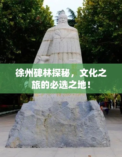 徐州碑林探秘，文化之旅的必选之地！