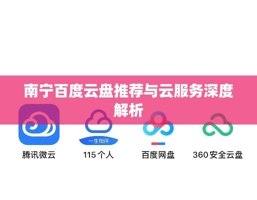 南宁百度云盘推荐与云服务深度解析